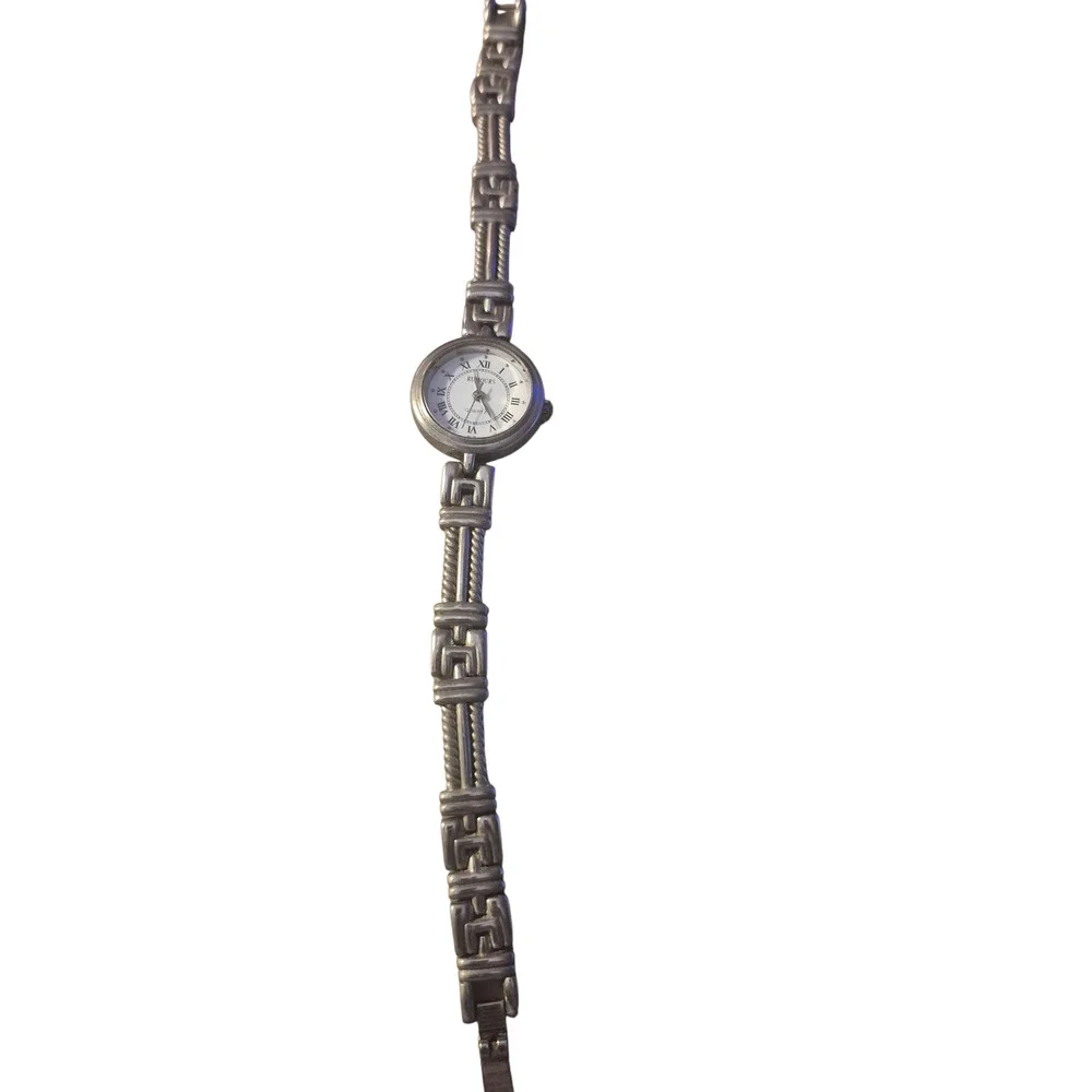 Rumours Womens Watch BOHO 60s Mid Century styled band New Battery HIppie Unusual